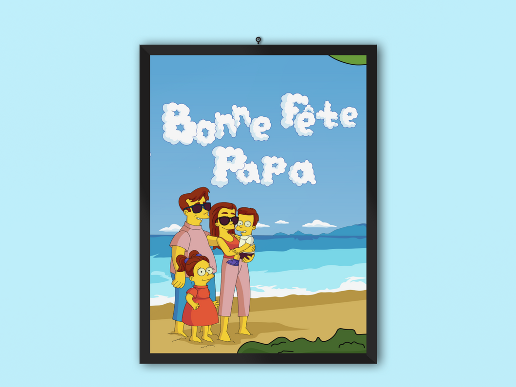 Impression Encadrée (ne comprend pas le dessin)