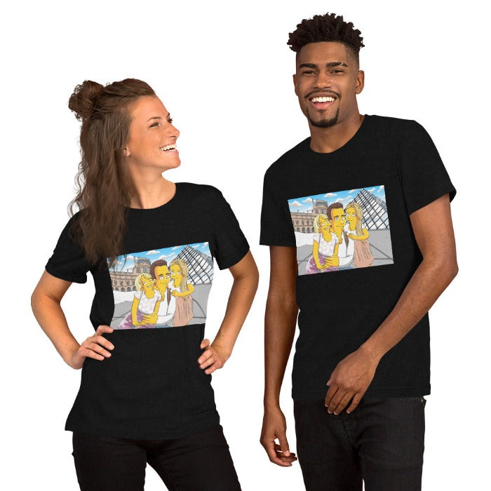 Impression sur T-shirt (ne comprend pas le dessin)